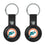 Miami Dolphins 1966-1973 Historic Collection Insignia Black Airtag Holder 2-Pack