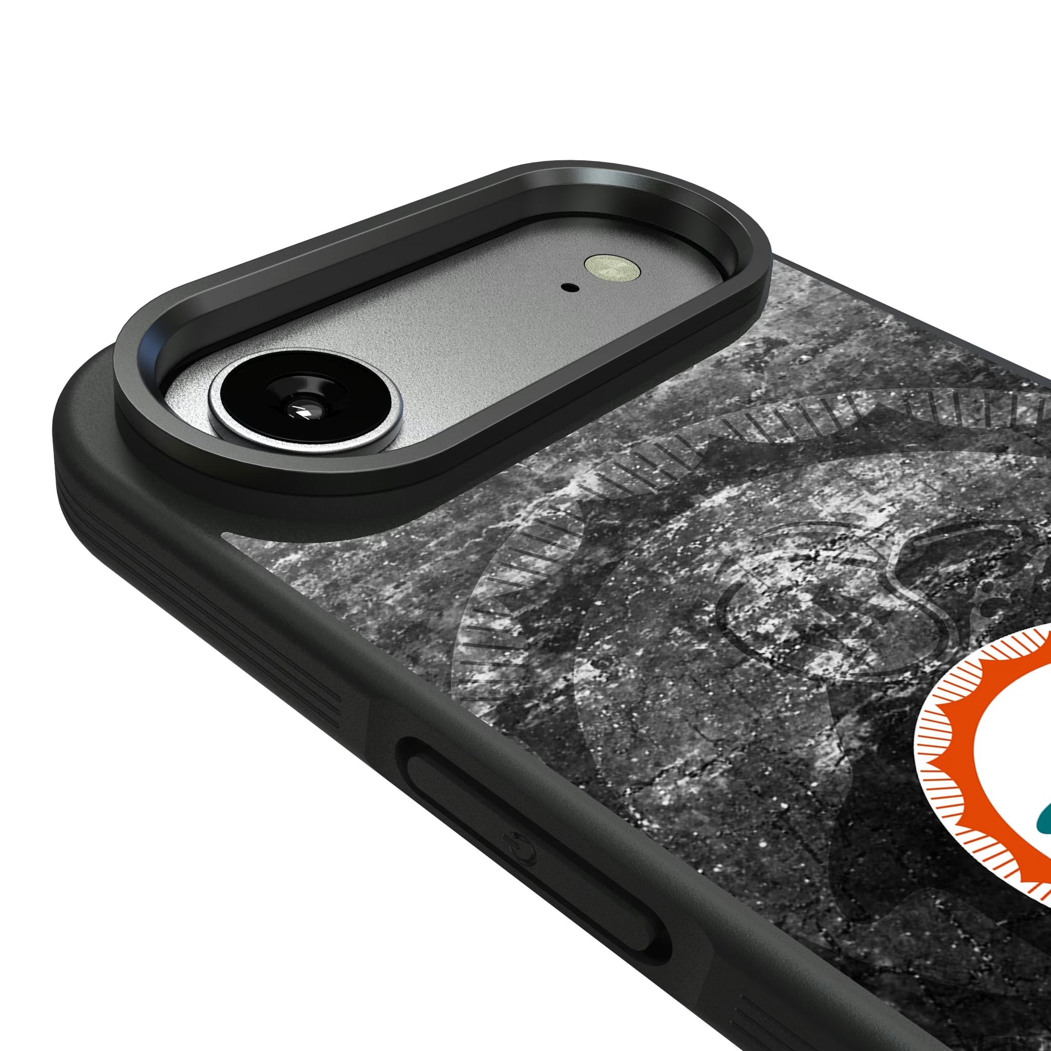 Miami Dolphins 1966-1973 Historic Collection Legendary Bump Phone Case - Sports Gifts, Sports Memorabilia, Sports Collectibles, Fan Shop
