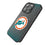 Miami Dolphins 1966-1973 Historic Collection Linen Bling Phone Case for Apple iPhone