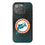 Miami Dolphins 1966-1973 Historic Collection Linen Bling Phone Case for Apple iPhone
