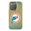 Miami Dolphins 1966-1973 Historic Collection Linen Bling Phone Case for Apple iPhone