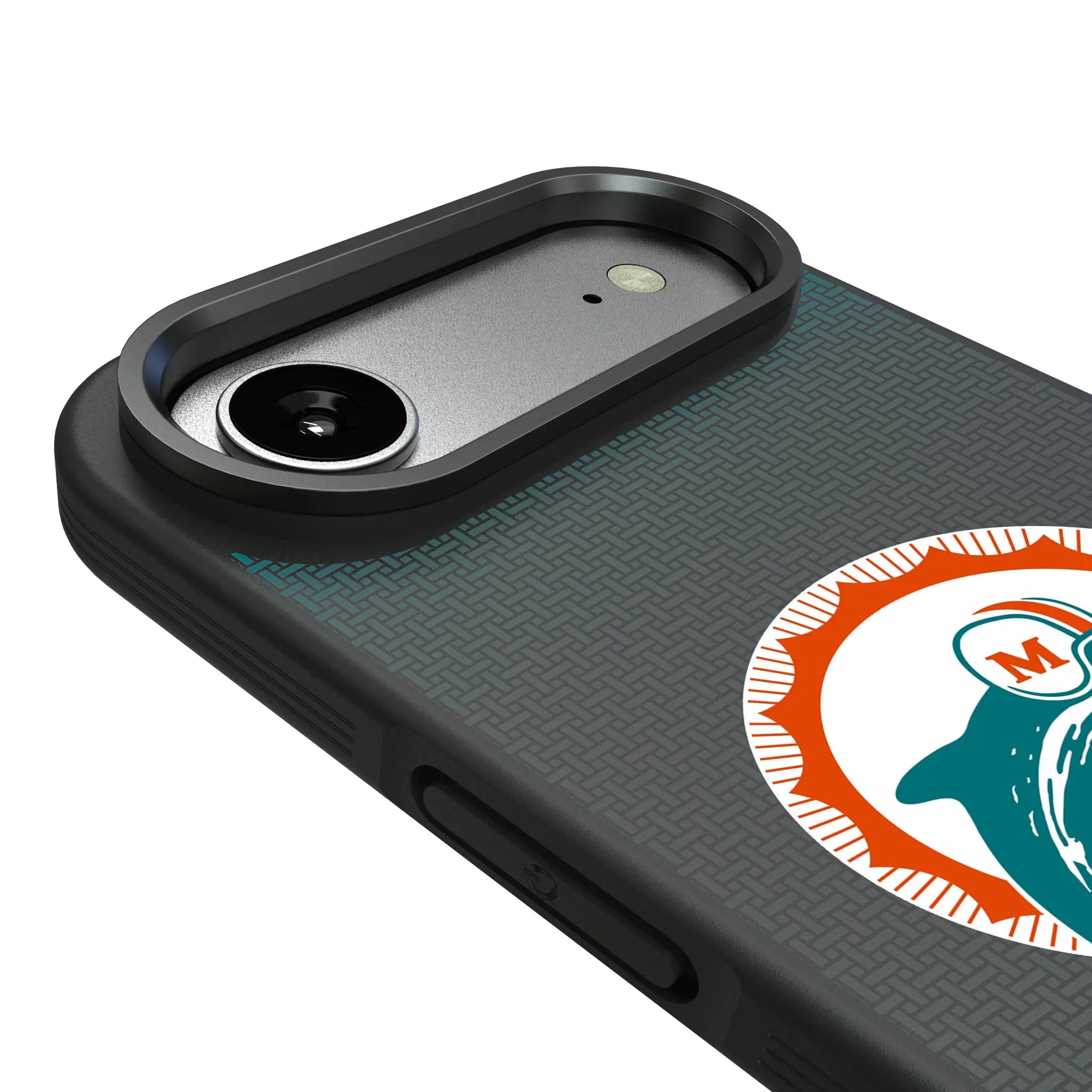 Miami Dolphins 1966-1973 Historic Collection Linen Bump Phone Case