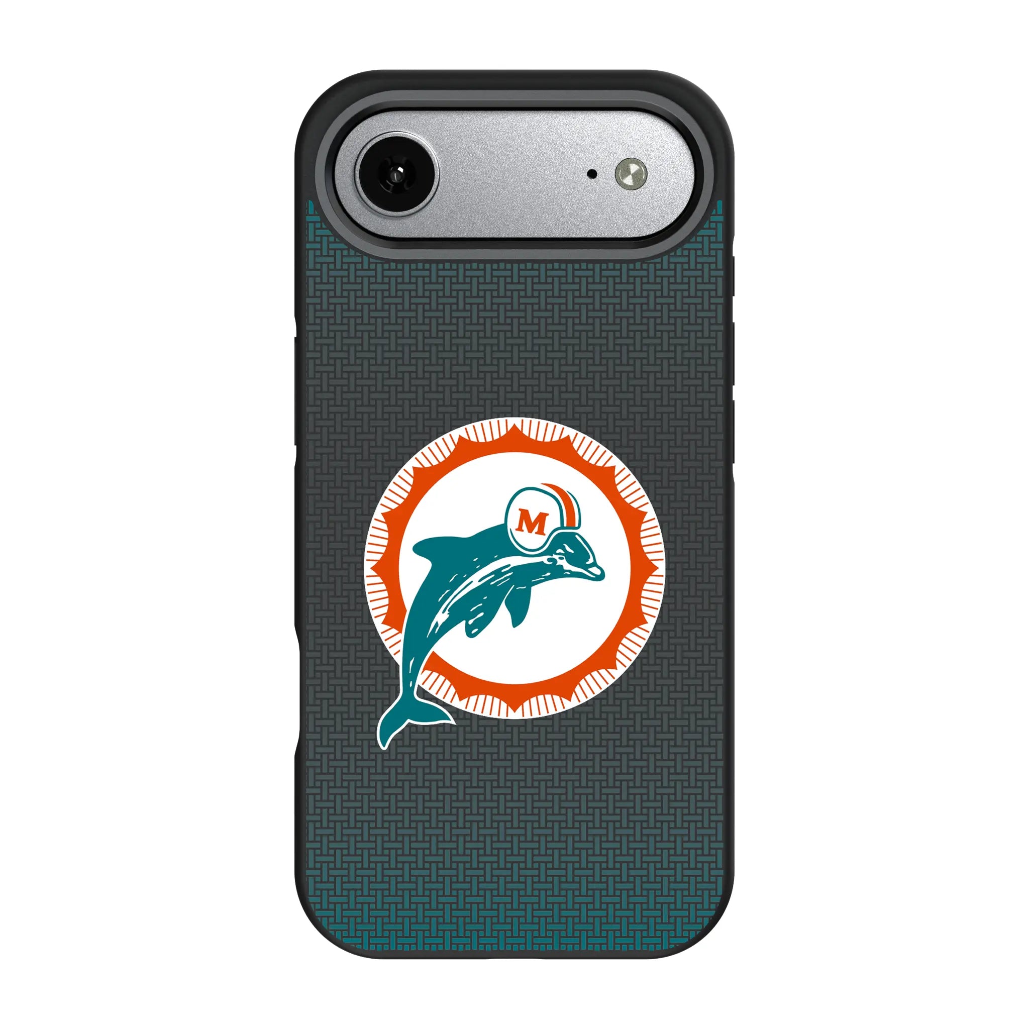 Miami Dolphins 1966-1973 Historic Collection Linen Bump Phone Case