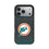 Miami Dolphins 1966-1973 Historic Collection Linen Bump Phone Case