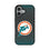 Miami Dolphins 1966-1973 Historic Collection Linen Bump Phone Case