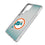 Miami Dolphins 1966-1973 Historic Collection Linen Clear Phone Case for Samsung Galaxy