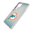 Miami Dolphins 1966-1973 Historic Collection Linen Clear Phone Case for Samsung Galaxy