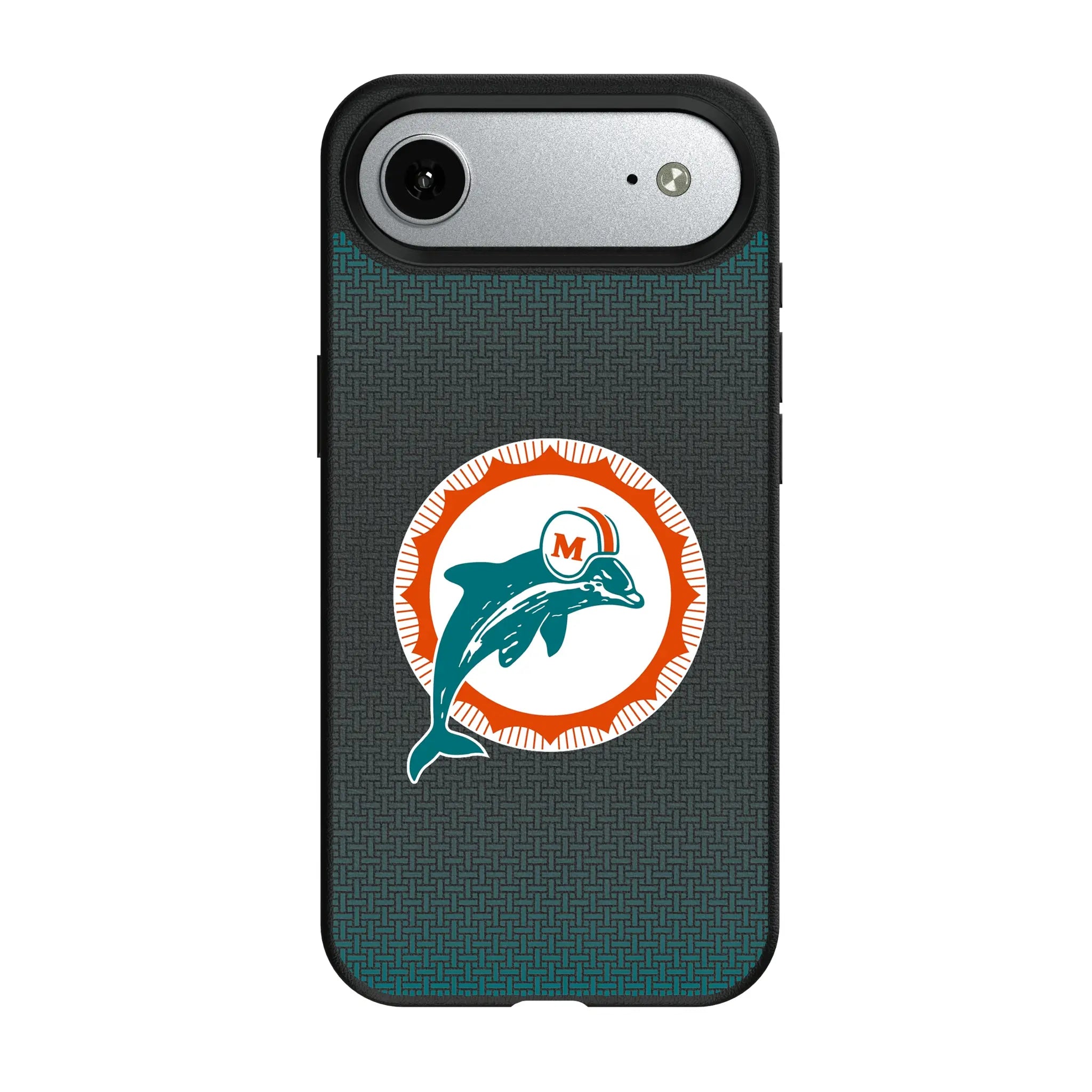 Miami Dolphins 1966-1973 Historic Collection Linen MagSafe Compatible Phone Case for Apple iPhone