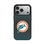 Miami Dolphins 1966-1973 Historic Collection Linen MagSafe Compatible Phone Case for Apple iPhone
