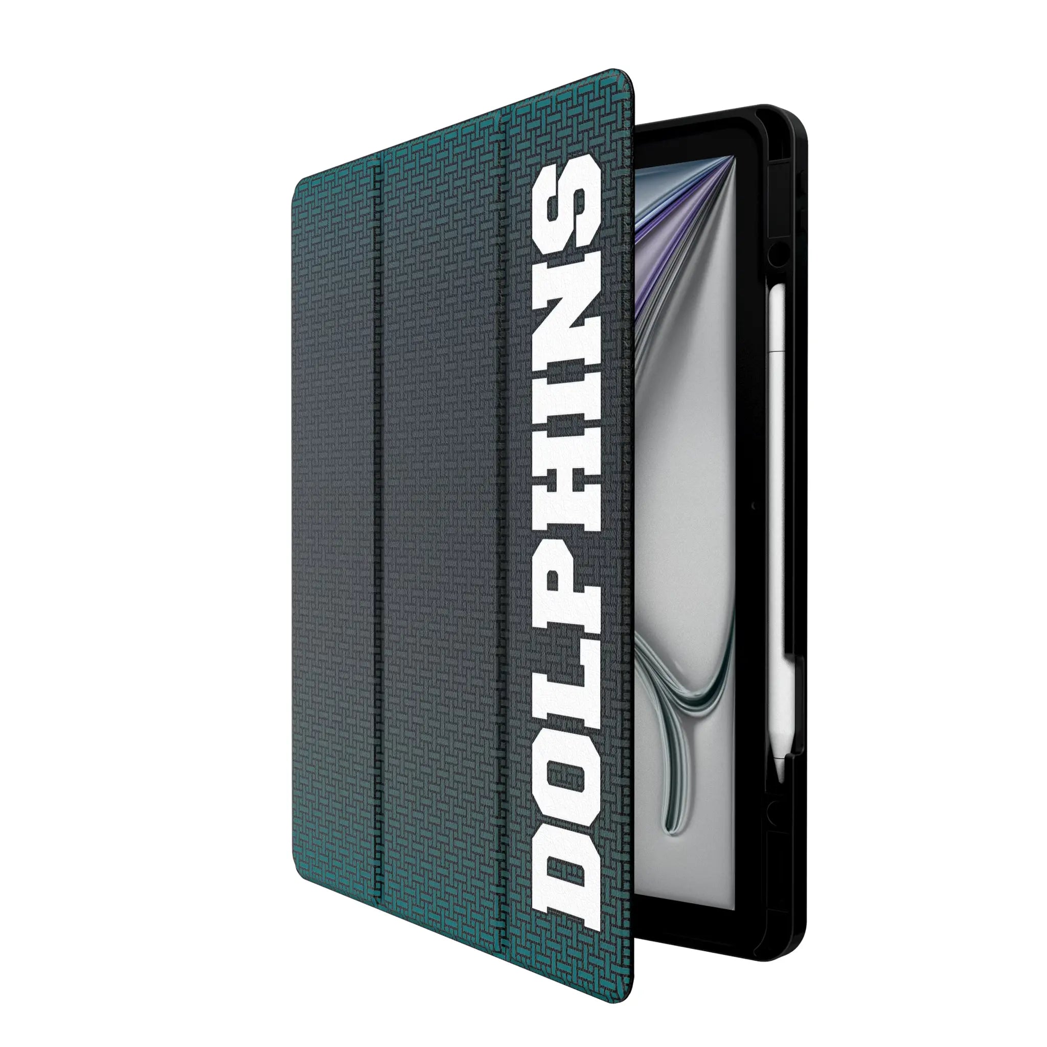 Miami Dolphins 1966-1973 Historic Collection Linen Tablet Case for Apple iPad