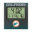Miami Dolphins 1966-1973 Historic Collection Linen Wall Clock