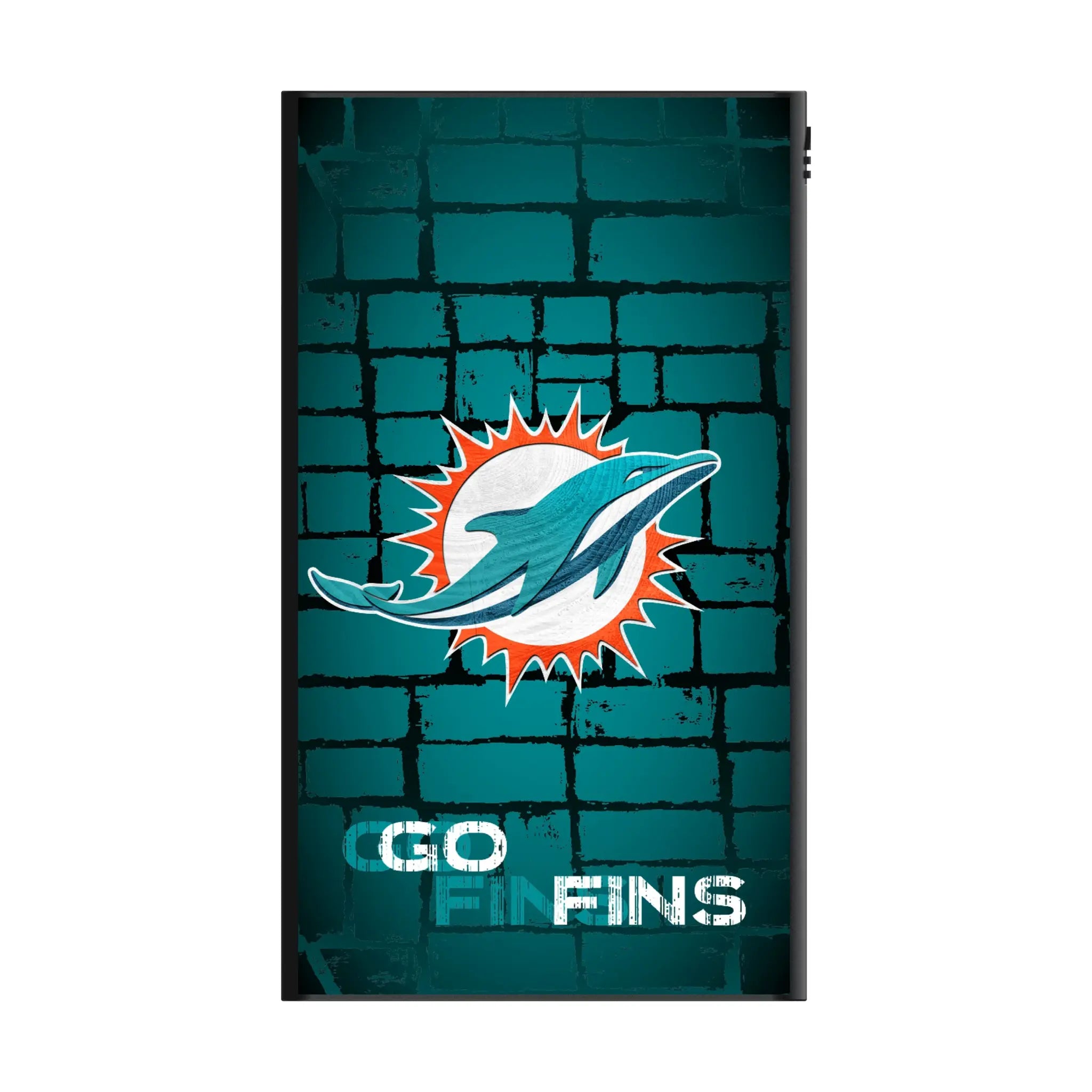 Miami Dolphins Brick 5000mAh Flat Powerbank
