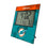 Miami Dolphins Color Block Wall Clock