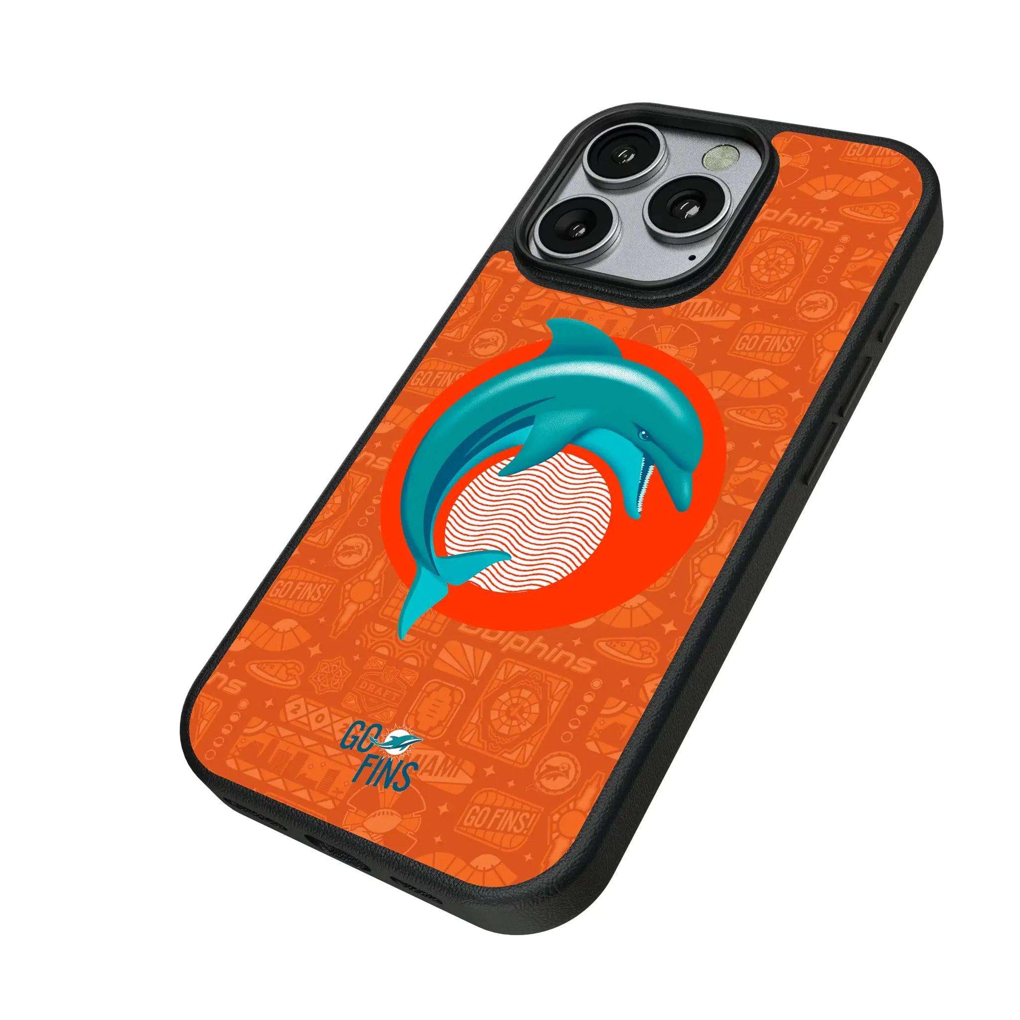 Miami Dolphins 2024 Illustrated Limited Edition Magnetic Phone Case