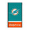 Miami Dolphins Endzone Solid 5000mAh Flat Powerbank