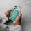 Miami Dolphins Field Glitter Phone Case