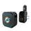 Miami Dolphins Linen 2 in 1 USB A/C Charger