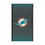 Miami Dolphins Linen 5000mAh Flat Powerbank