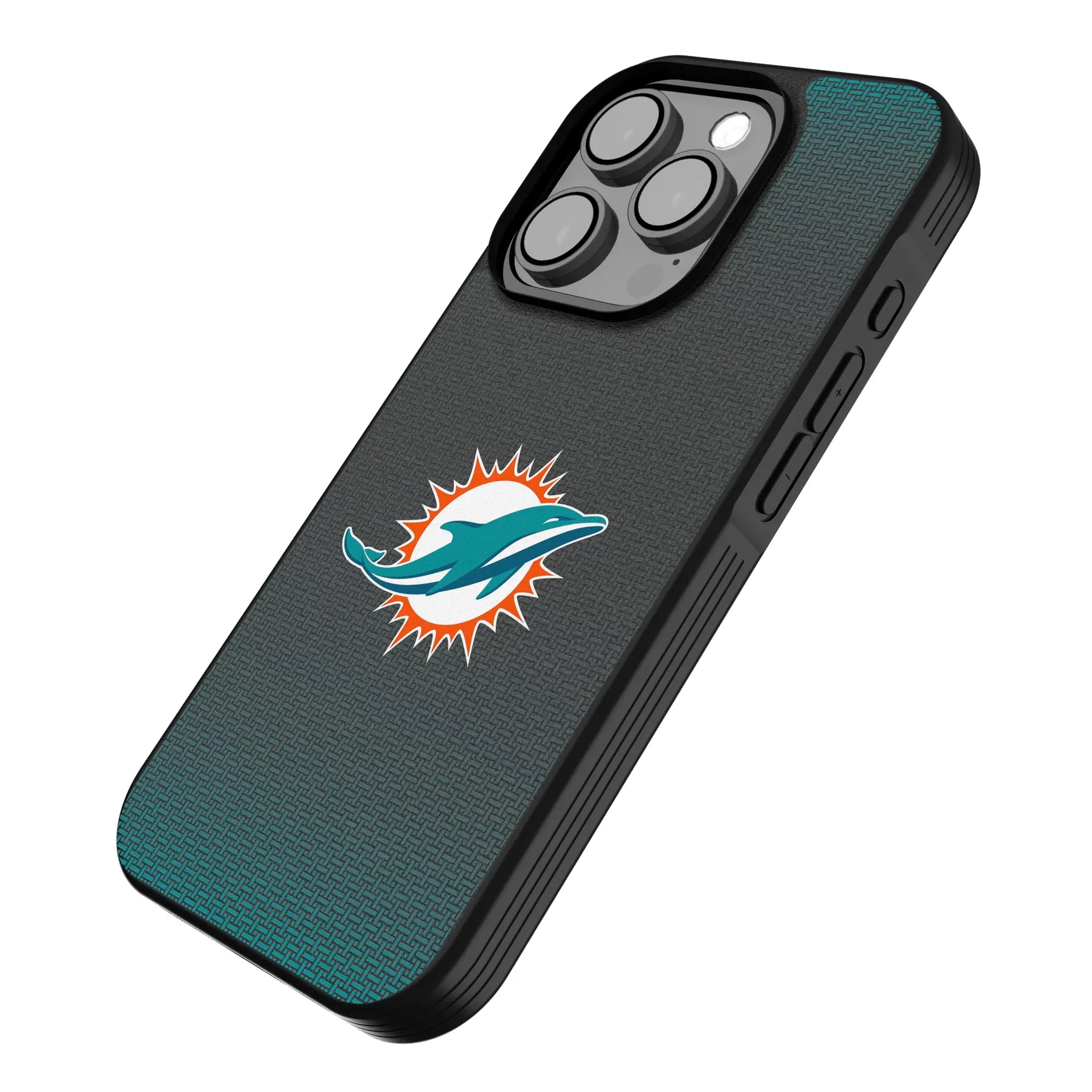 Miami Dolphins Linen Bump Phone Case