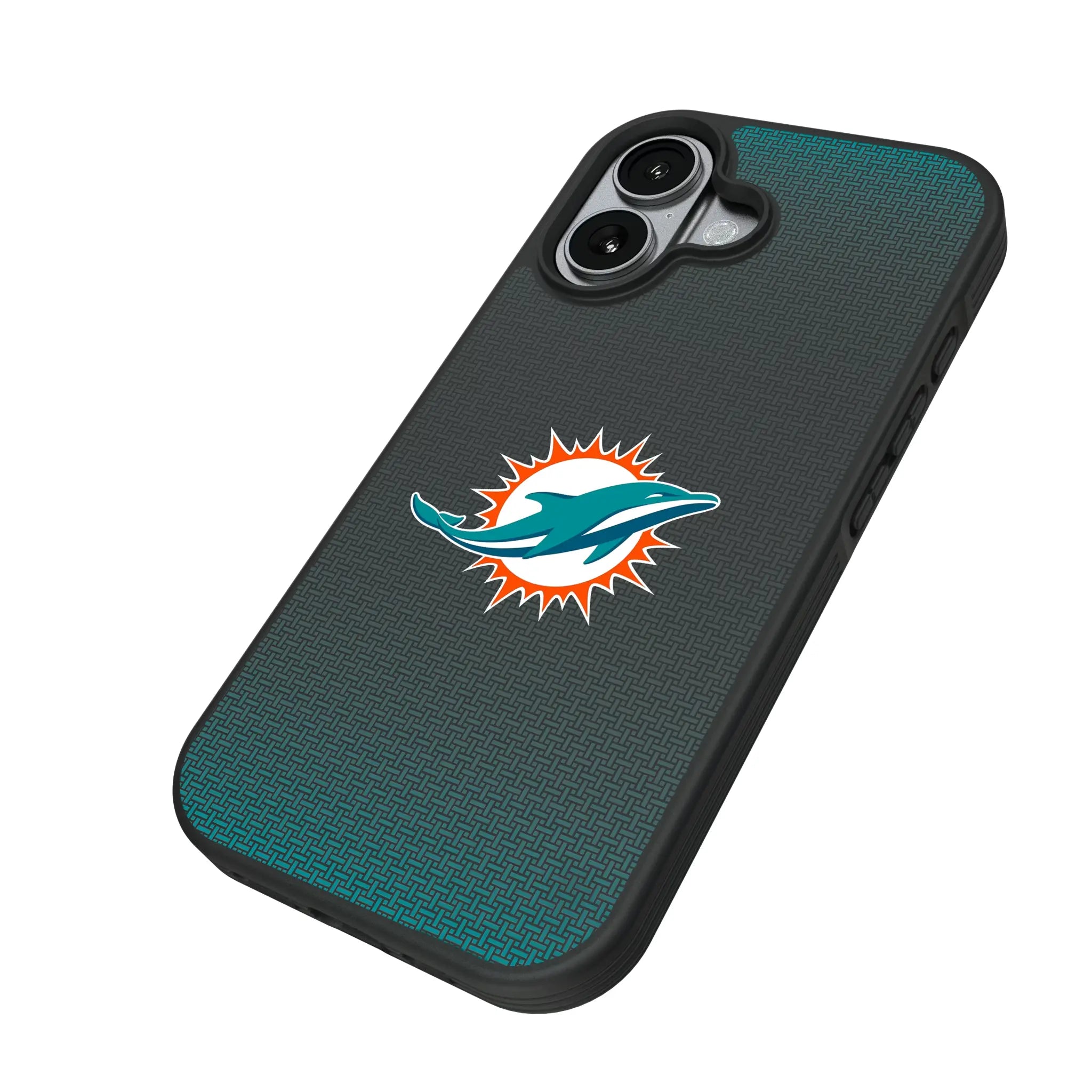 Miami Dolphins Linen Bump Phone Case