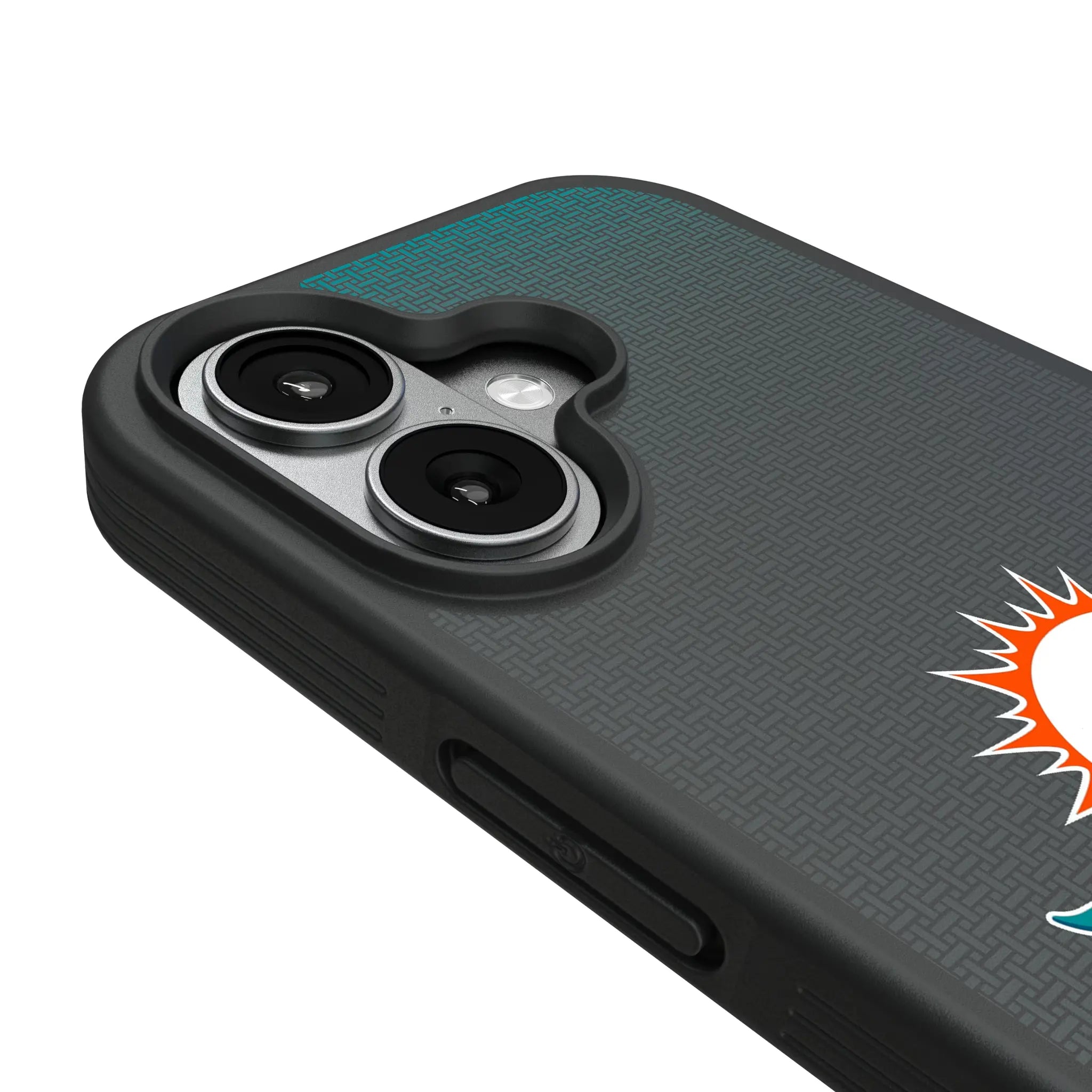 Miami Dolphins Linen Bump Phone Case