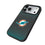Miami Dolphins Linen Bump Phone Case