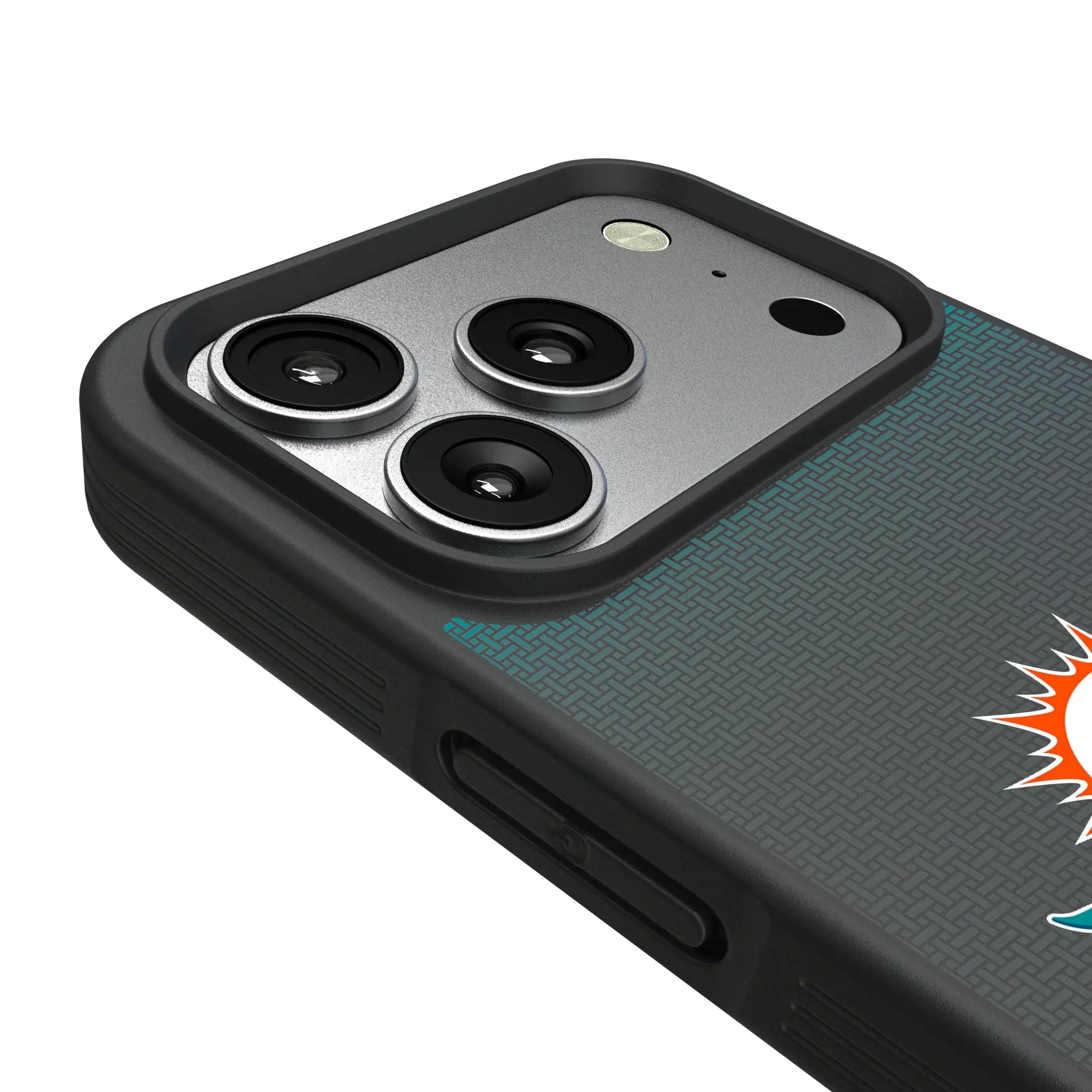 Miami Dolphins Linen Bump Phone Case
