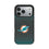 Miami Dolphins Linen Bump Phone Case