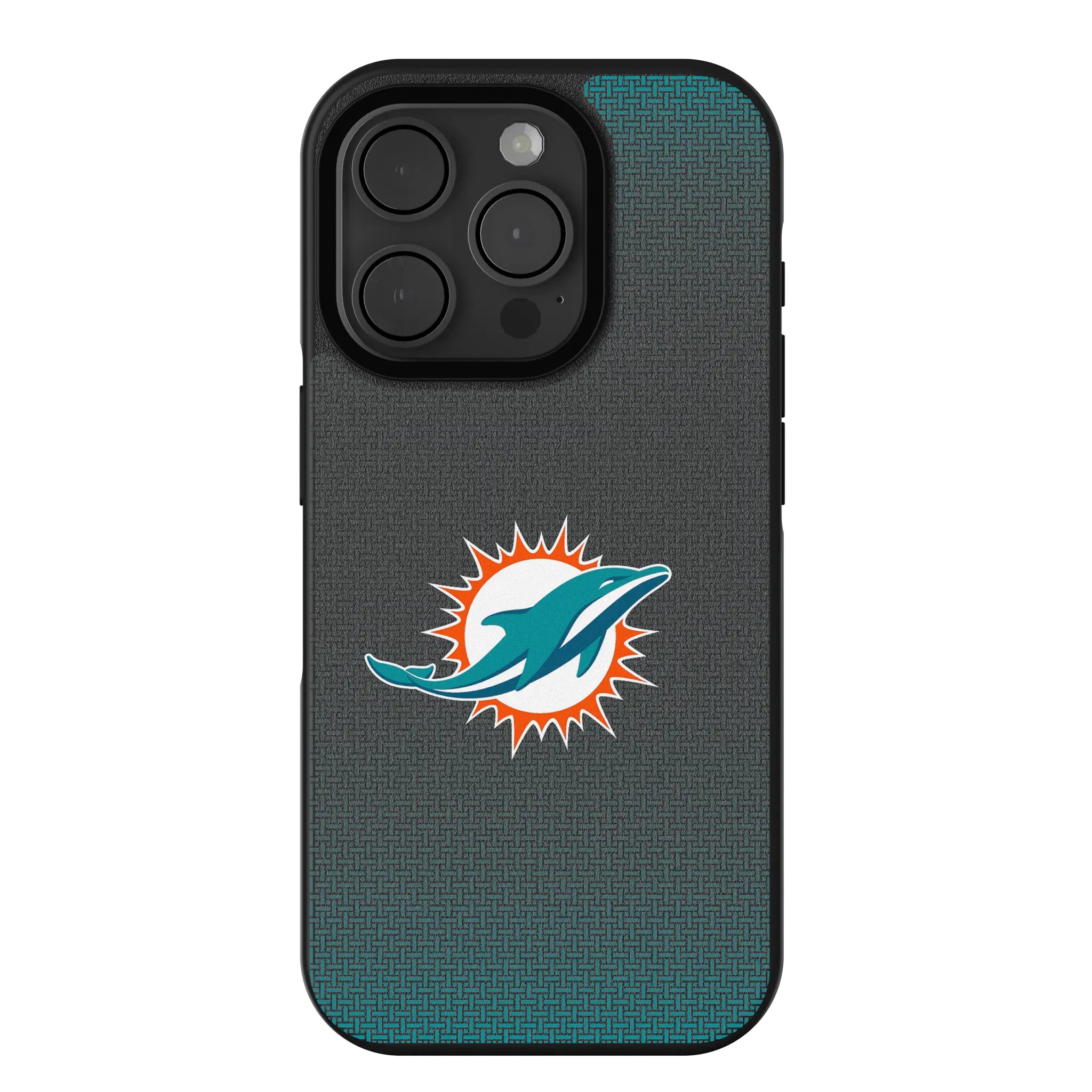 Miami Dolphins Linen Bump Phone Case