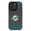 Miami Dolphins Linen Bump Phone Case