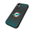 Miami Dolphins Linen MagSafe Compatible Phone Case for Apple iPhone