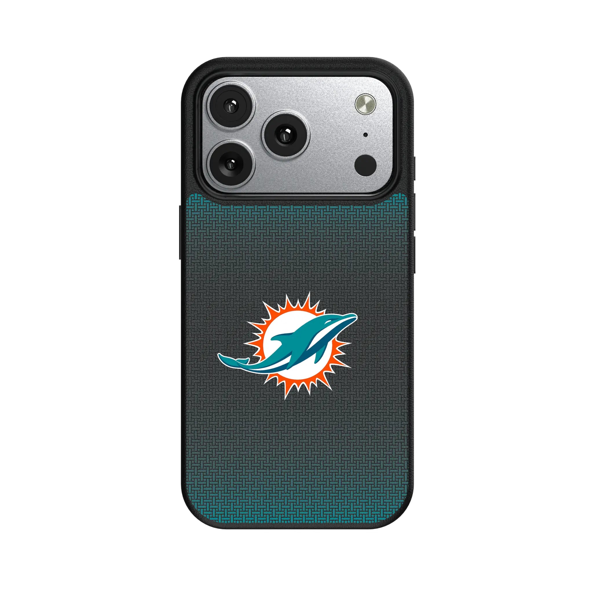 Miami Dolphins Linen MagSafe Compatible Phone Case for Apple iPhone