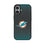 Miami Dolphins Linen MagSafe Compatible Phone Case for Apple iPhone