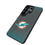 Miami Dolphins Linen MagSafe Compatible Phone Case for Samsung Galaxy