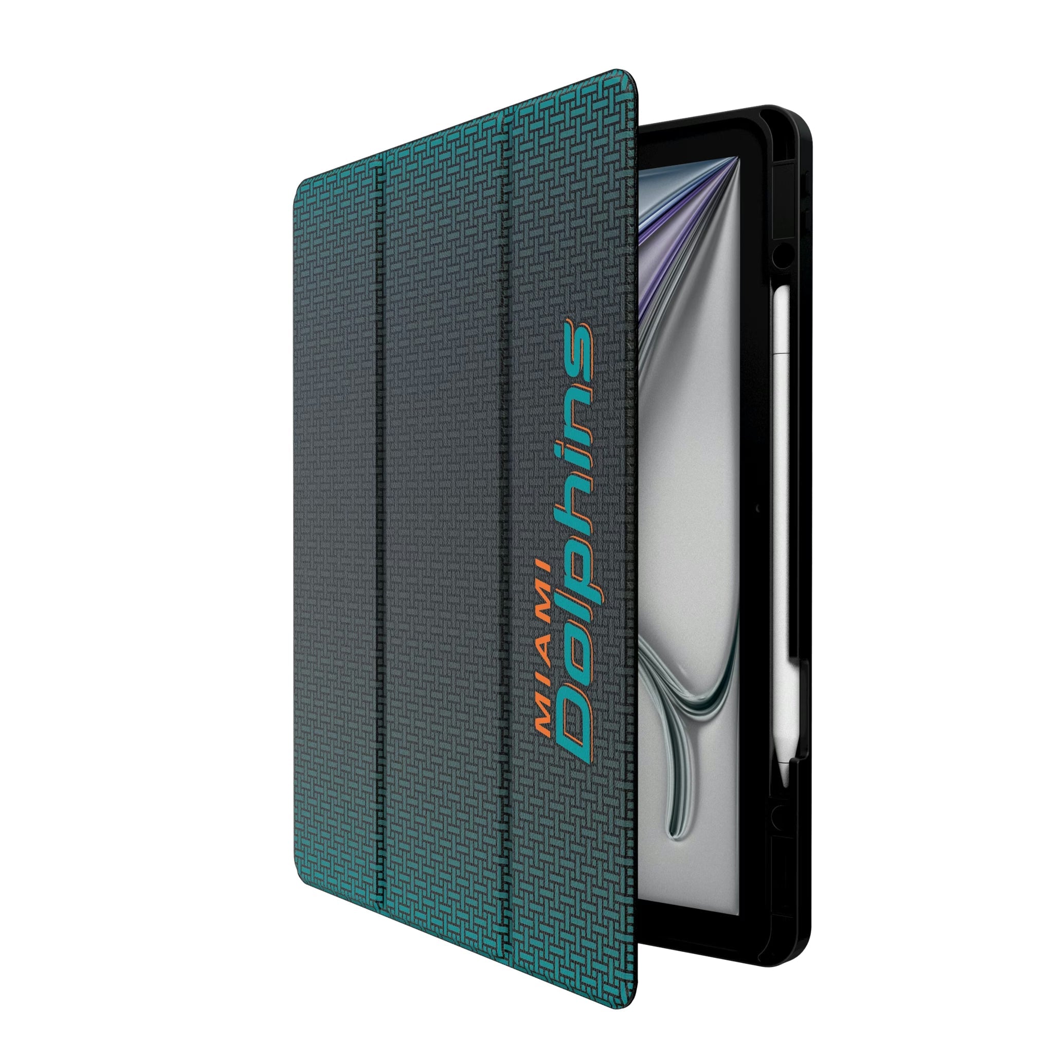 Miami Dolphins Linen Tablet Case for Apple iPad