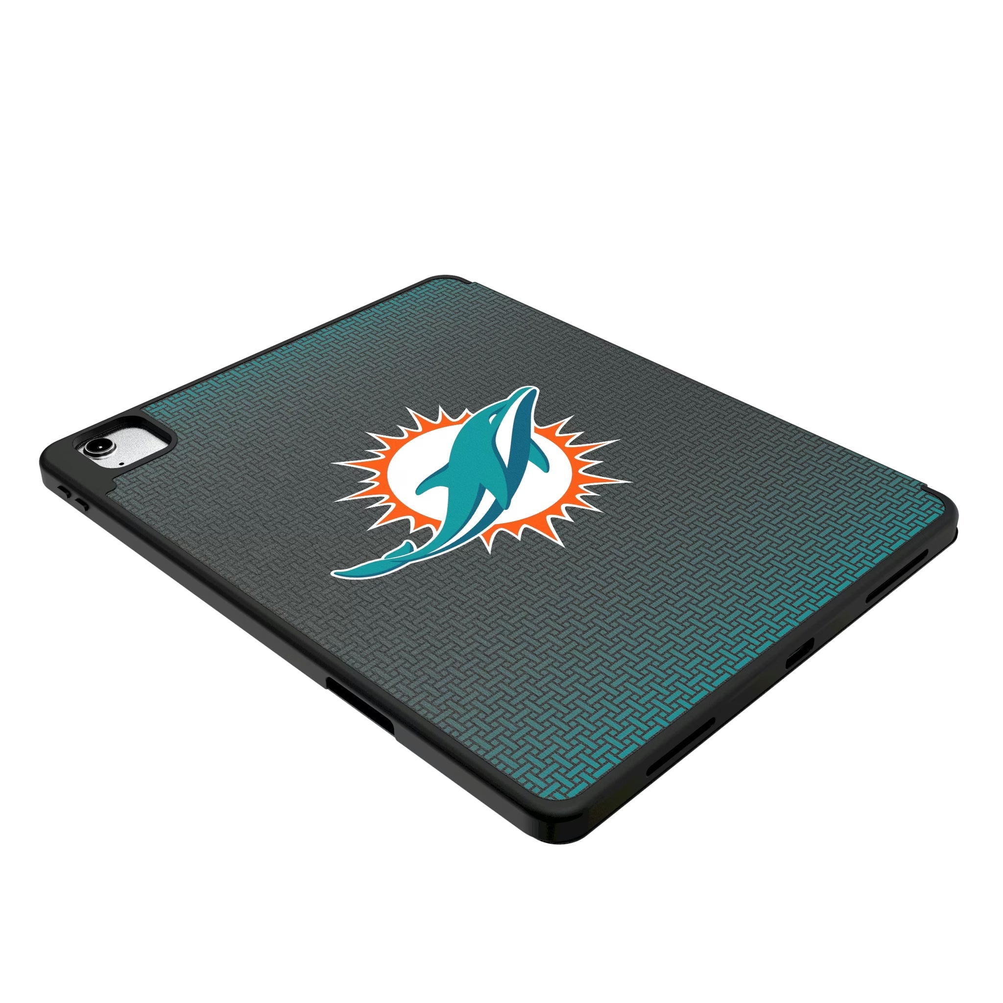 Miami Dolphins Linen Tablet Case for Apple iPad
