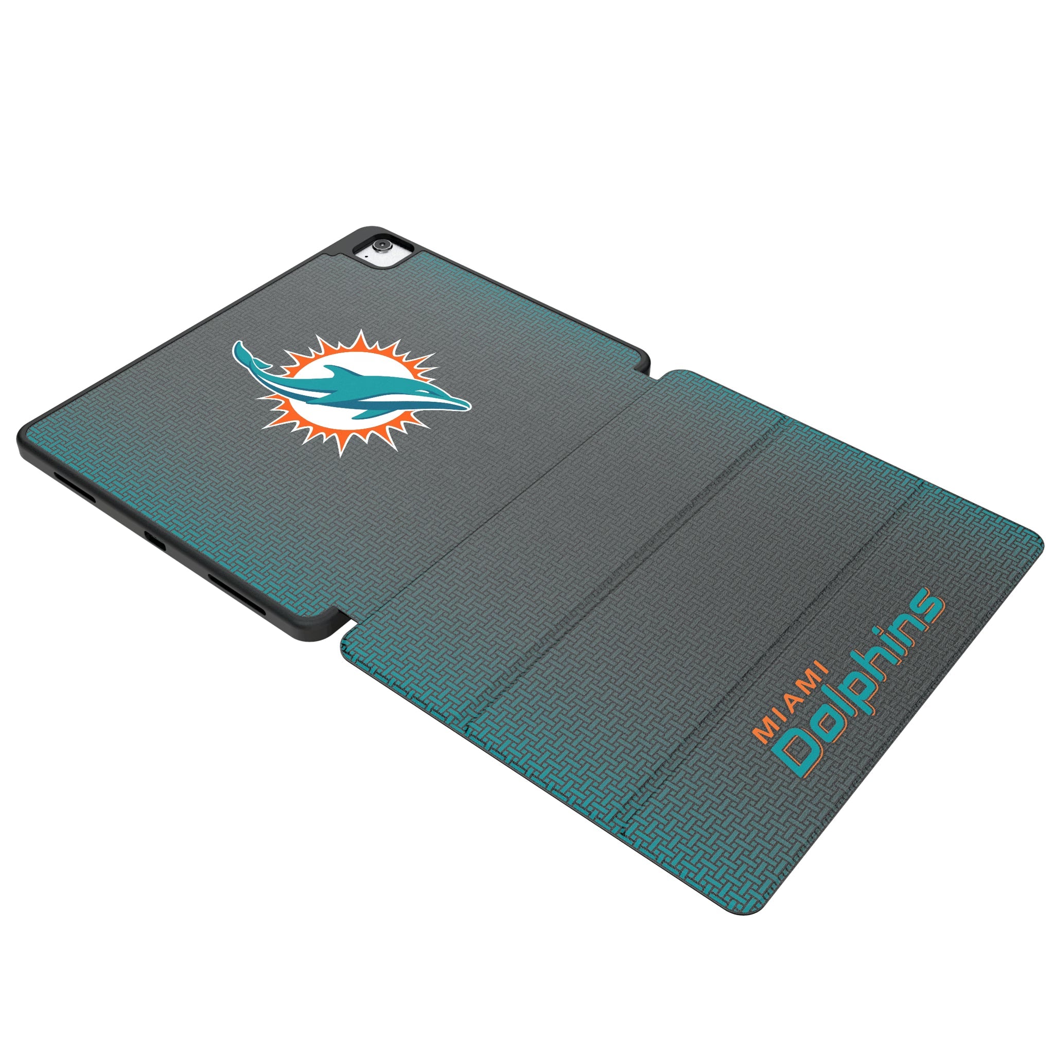 Miami Dolphins Linen Tablet Case for Apple iPad