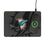 Miami Dolphins Monocolor Tilt 15-Watt Wireless Charger and Mouse Pad