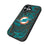 Miami Dolphins Paisley Bump Phone Case