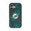 Miami Dolphins Paisley Bump Phone Case