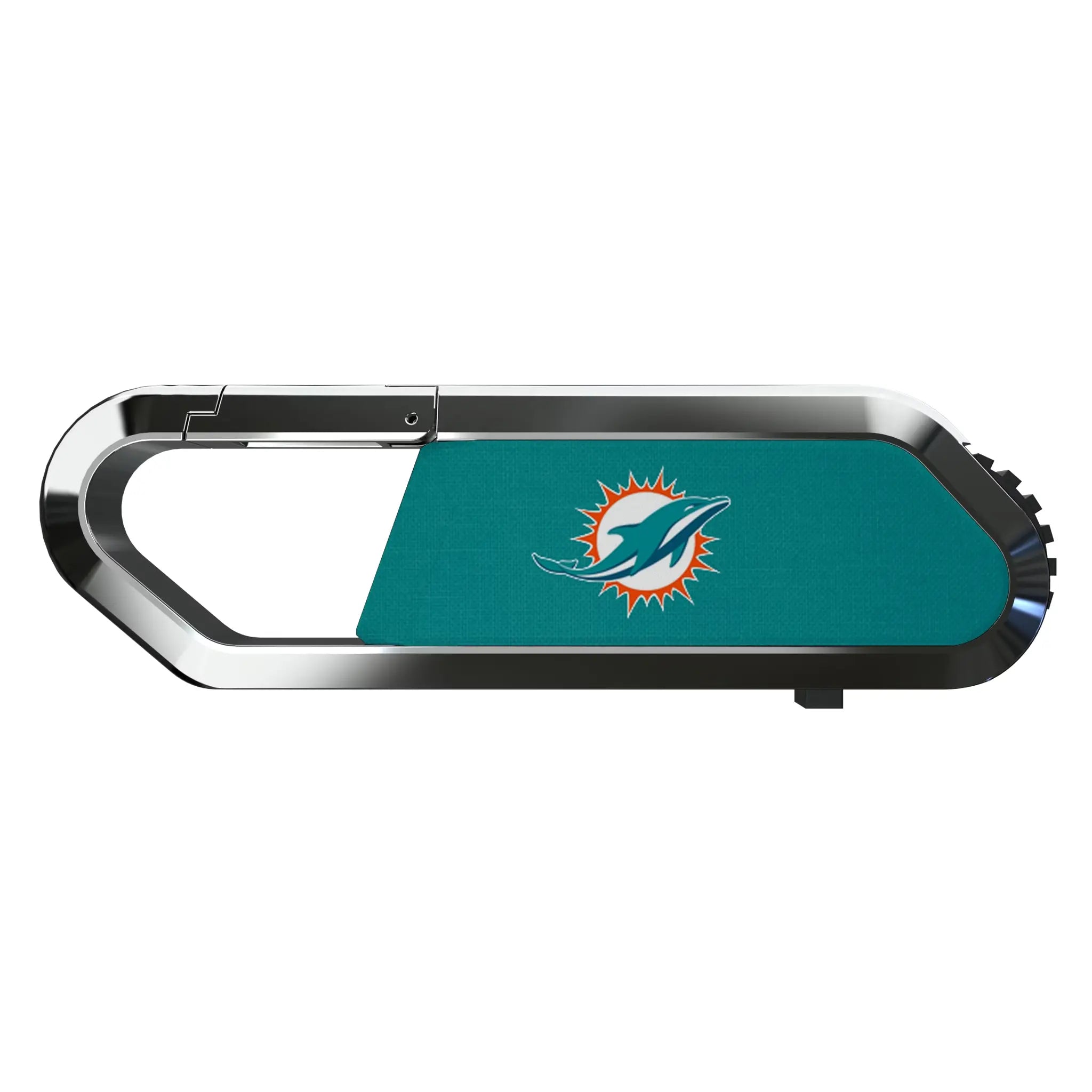Miami Dolphins Solid USB 32GB Clip Style Flash Drive