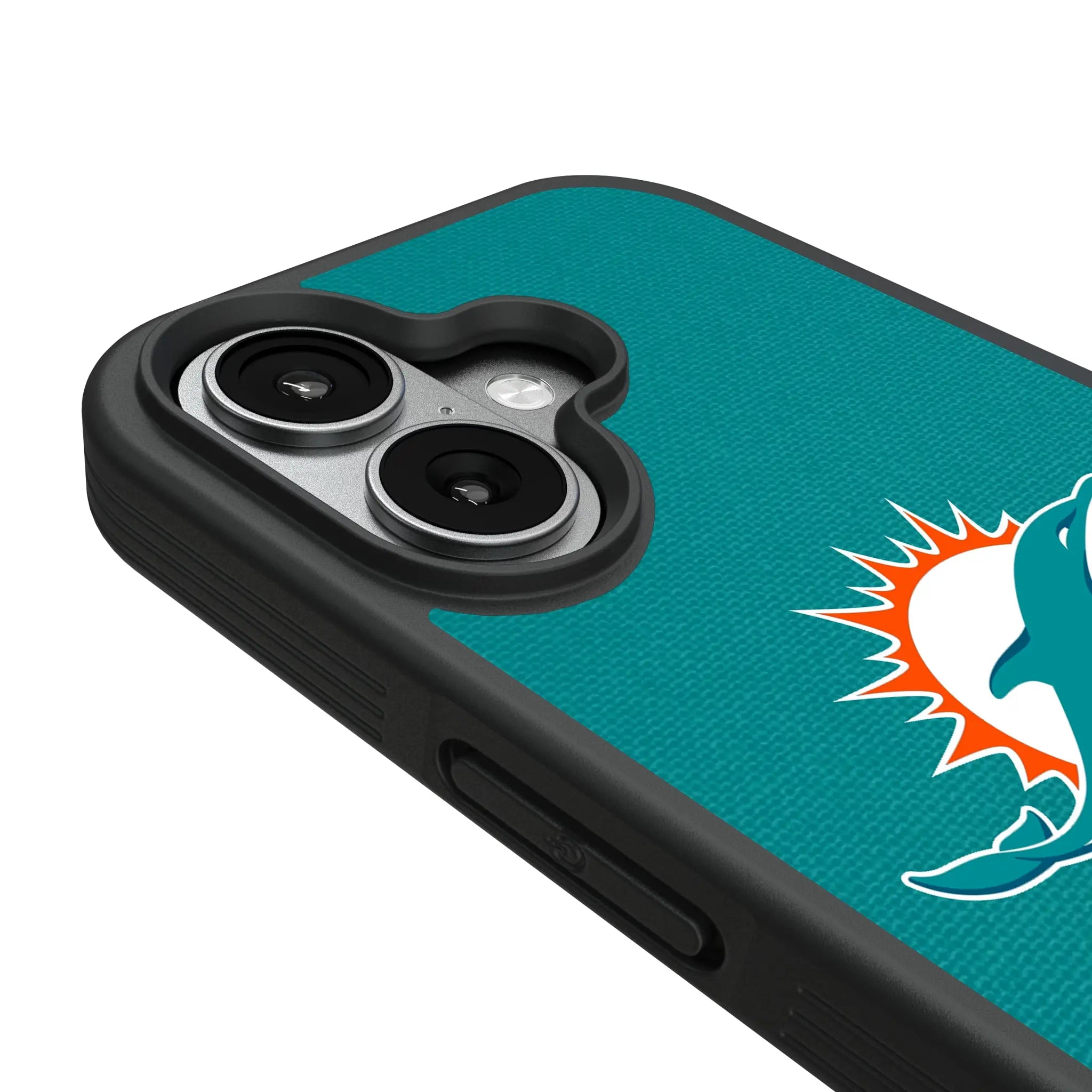 Miami Dolphins Stripe Bump Phone Case