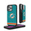 Miami Dolphins Stripe Rugged Phone Case