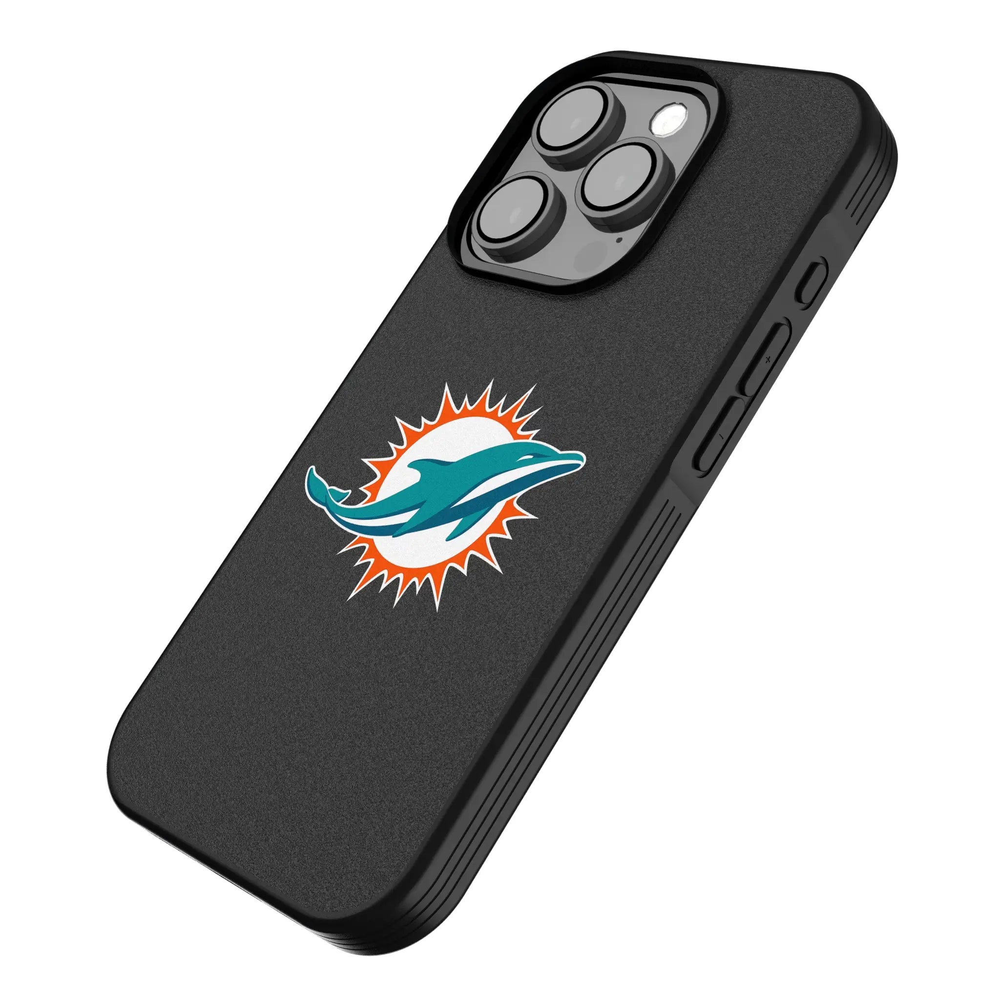 Miami Dolphins Text Backdrop Bump Phone Case