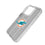 Miami Dolphins Text Backdrop Clear Phone Case for Apple iPhone
