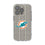 Miami Dolphins Text Backdrop Clear Phone Case for Apple iPhone