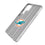 Miami Dolphins Text Backdrop Clear Phone Case for Samsung Galaxy