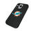 Miami Dolphins Text Backdrop MagSafe Compatible Phone Case for Apple iPhone