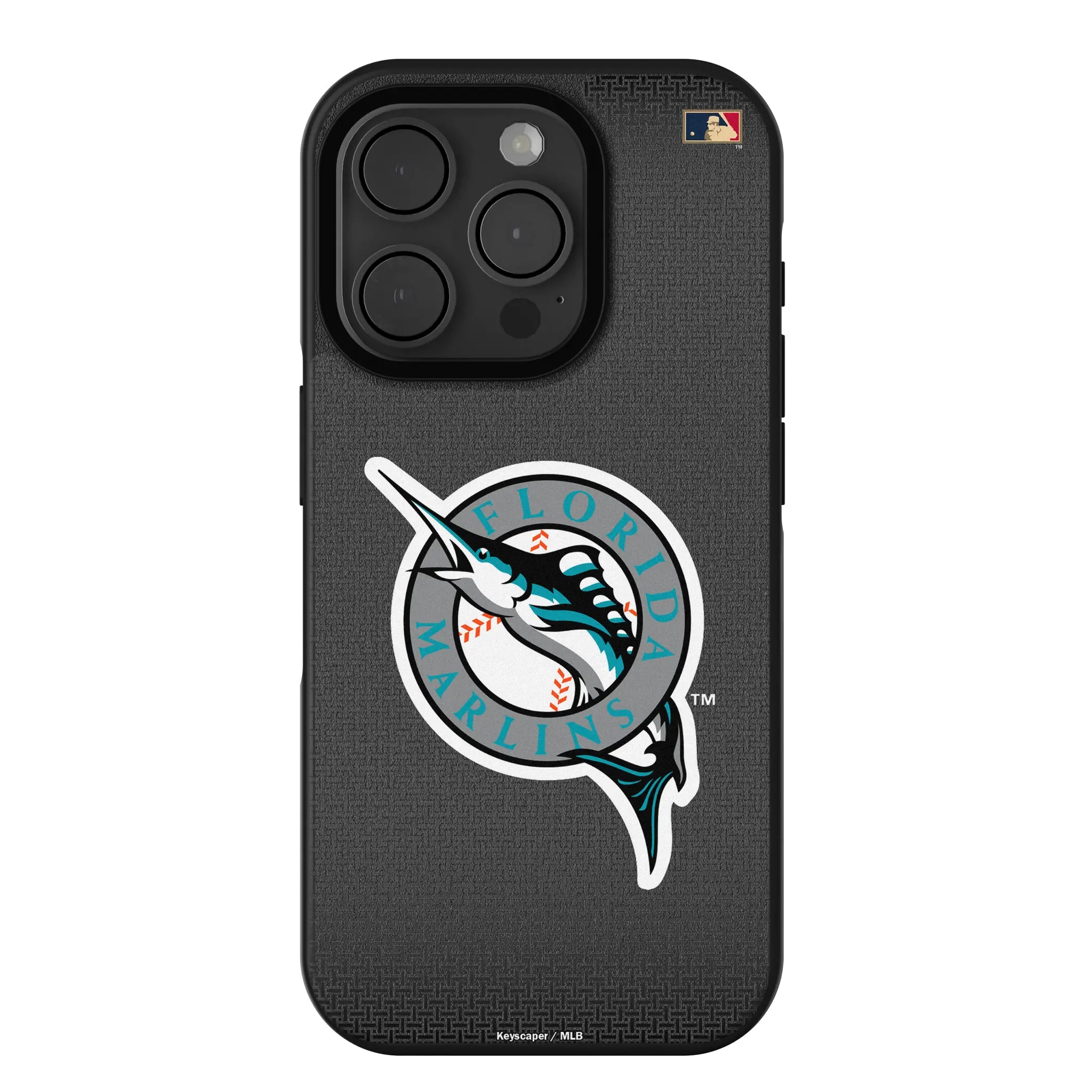 Miami Marlins 1993-2011 - Cooperstown Collection Linen Bump Phone Case
