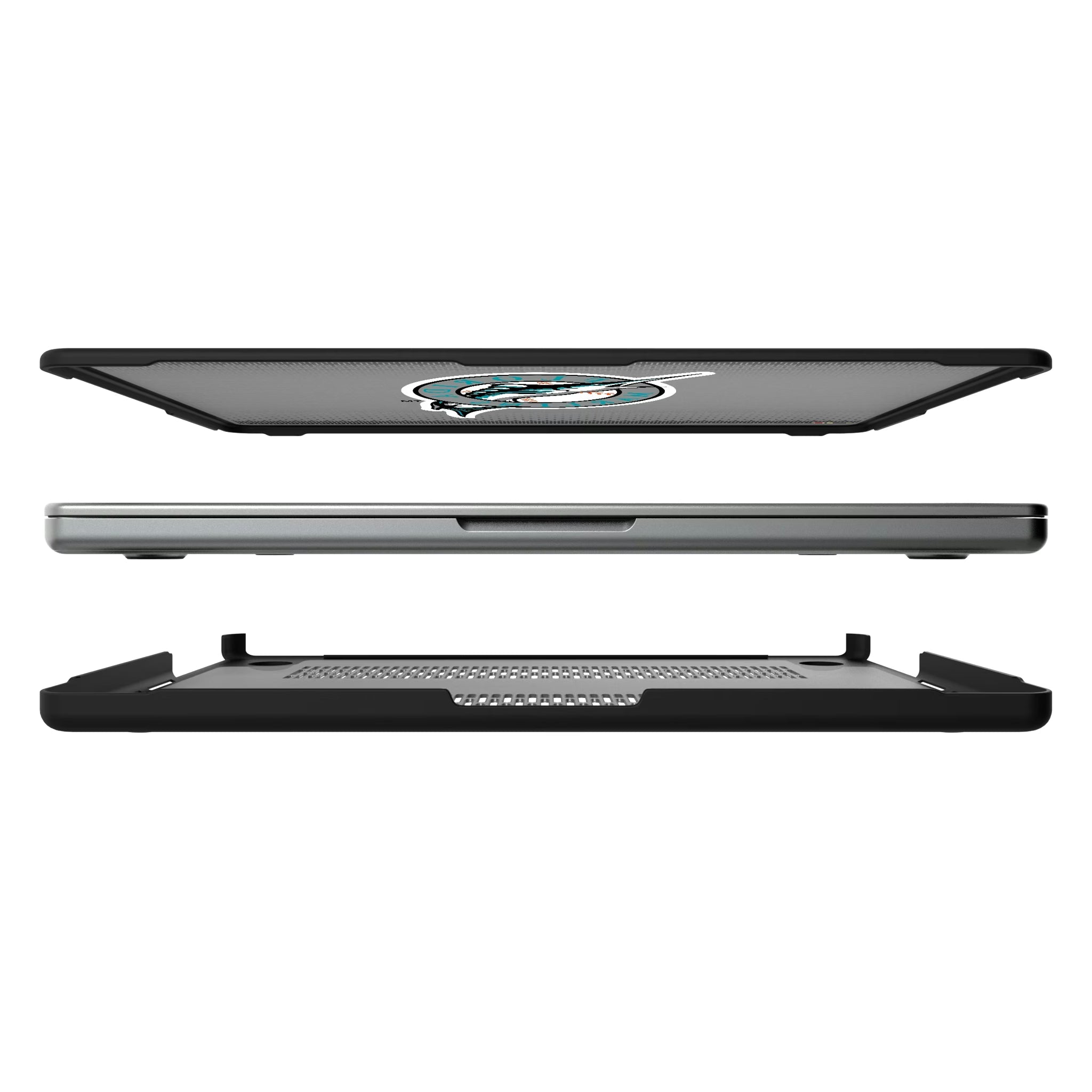 Miami Marlins 1993-2011 - Cooperstown Collection Linen Laptop Case for Apple MacBook